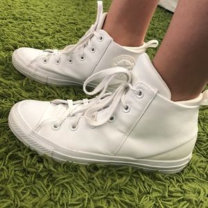 Women’s Upper Leather Converse Hightops